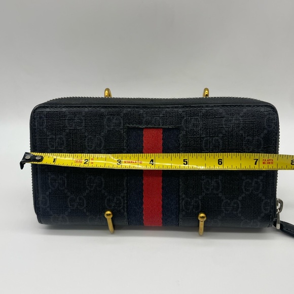 Gucci PVC Leather Sherryline Long Zippy Wallet - Picture 11 of 11